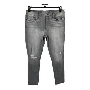 Joe's jeans curvy skinny ankle denim gray size 31
